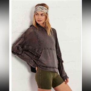 Free People Peace Maker Hoodie Medium